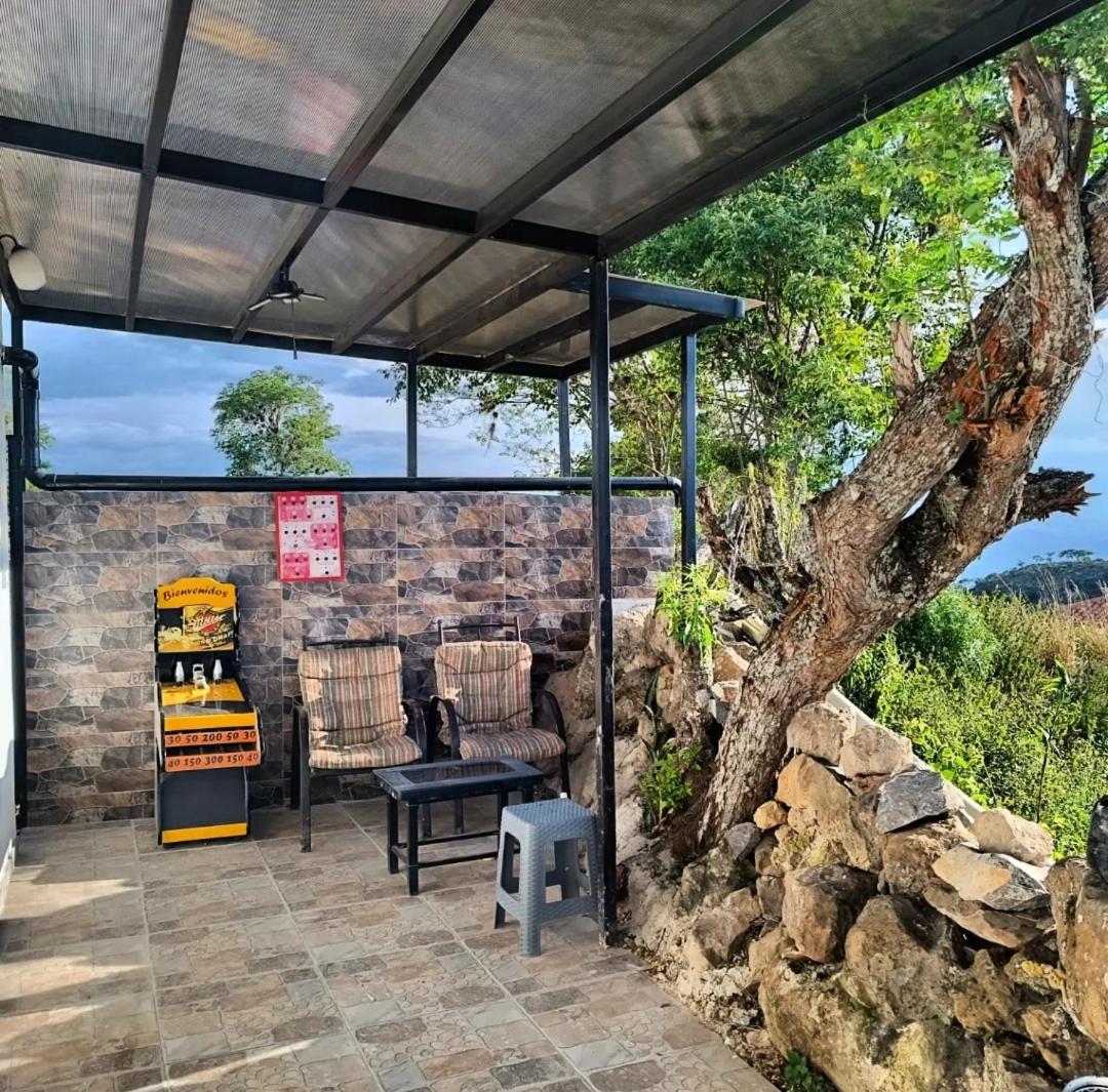 Cabana Susurros Del Cielo Barichara Eksteriør billede